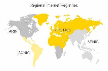 Regional Internet Registries